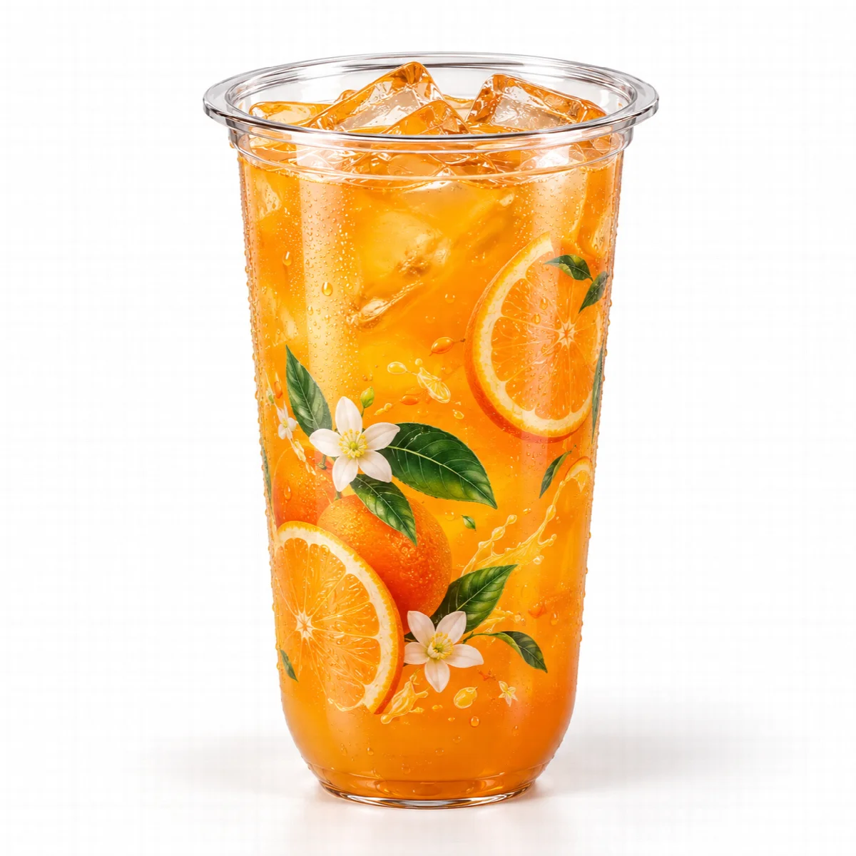 Sablon/Printing 4 Warna Cup Oval 12–22 Oz