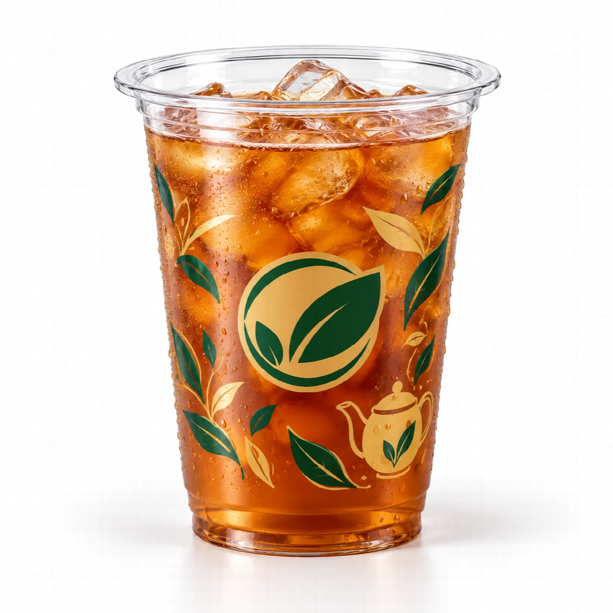Gelas Plastik Motif Es Teh Nusantara 18 & 22 Oz